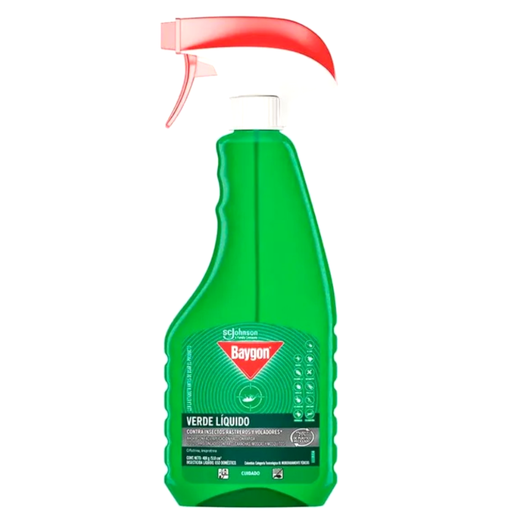 [056782] Insecticida Baygon Verde Líquido Pistola Contra Inceptos Rastreros Y Vóladores 510Ml