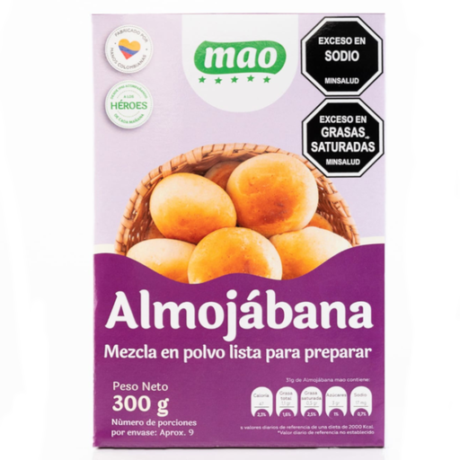 [056790] Mezcla En Polvo Para Preparar Almojabana Mao 300Gr