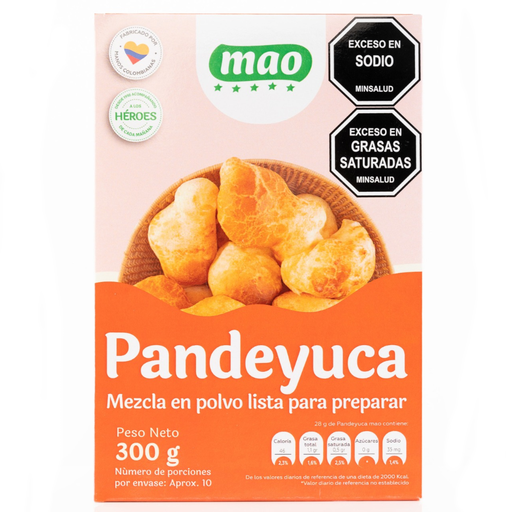 [056791] Mezcla En Polvo Para Preparar Pandeyuca Mao 300Gr
