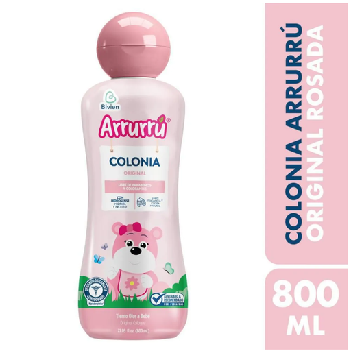 [056821] Colonia Original Arrurrú Rosada 800Ml