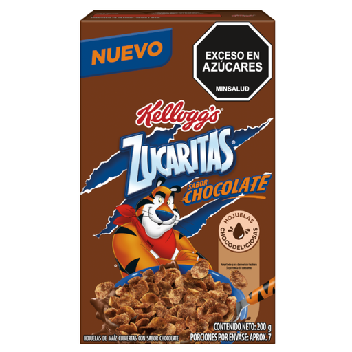 [056829] Cereal Zucaritas Kellogg's Sabor Chocolate 200Gr