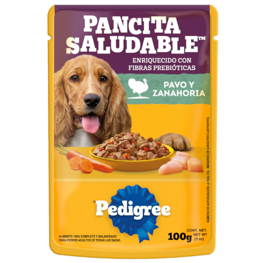 [056835] Pancita Saludable Pedigree Pavo Y Zanahoria 100Gr