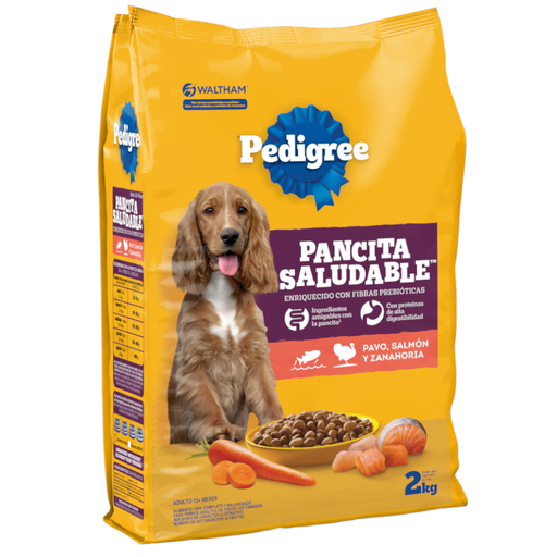 [056836] Pedigree Adulto Pancita Saludable Pavo Salmón Y Zanahoria 2Kg