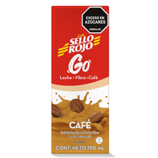 [056865] Bebida De Café Sello Rojo Go Tetrapack 190Ml