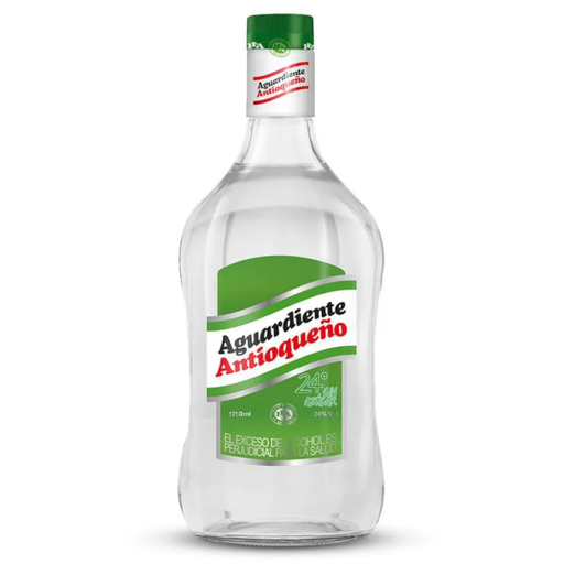 [056873] Aguardiente Antioqueño Sin Azúcar Verde Botella 1750Ml