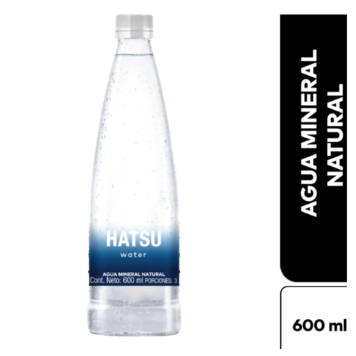 [056878] Agua Mineral Natural Hatsu 600Ml