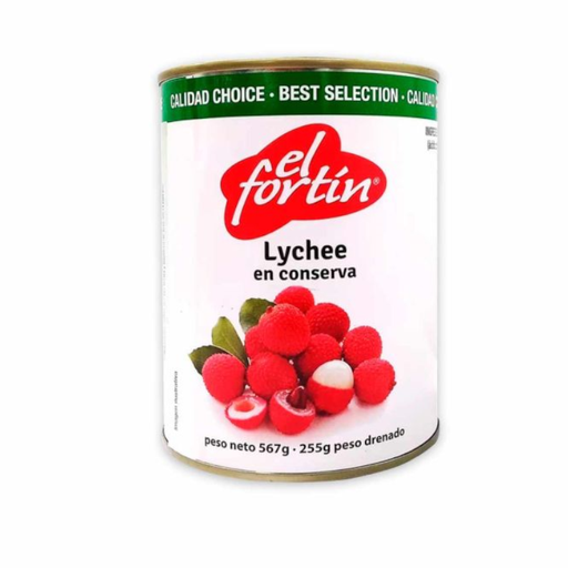 [055287] Lychees En Conservas El Fortín 567Gr