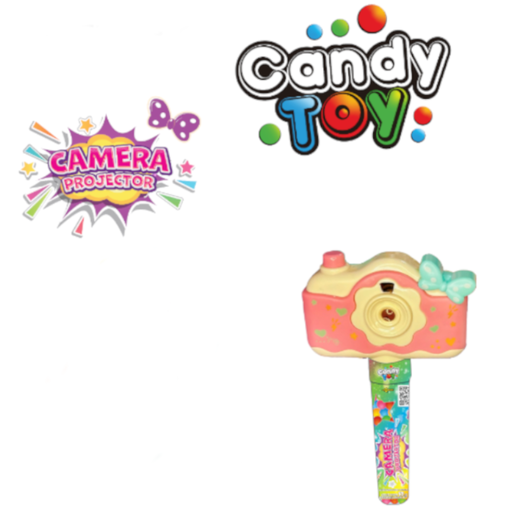 [056897] Camara Projector Dulces Blando Niña Candy Toy