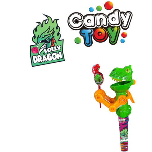 [056887] Lolly Dragon Dulces Duros Candy Toy 12Gr