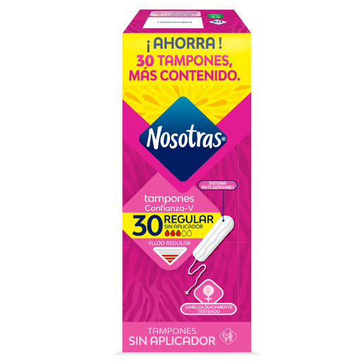 [056920] Tampones  Nosotras Digital Regular 30 Unidades