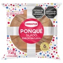 Ponqué Tajado Comapan Sabor Natural 6 Tajadas 230Gr