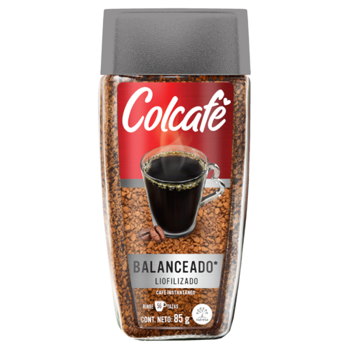[056962] Cafe Colcafe Balanceado Liofilizado 85Gr