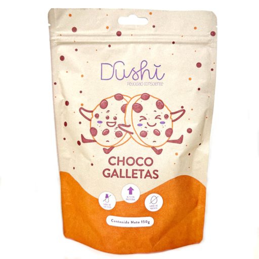 [056992] Choco Galletas De Arroz Dushi Doypak 150Gr