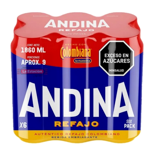 [057010] Refajo Andina Lata 6 Unidades 310Ml