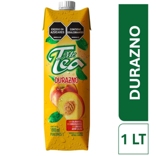 [057012] Mr Tea Durazno Tetrapak 1Lt