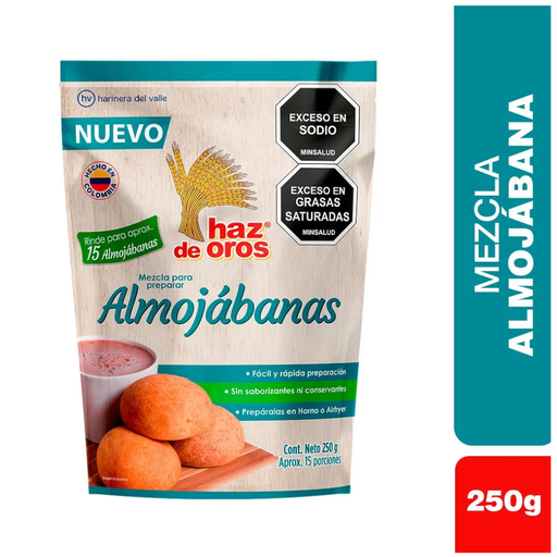 [057026] Mezcla Para Preparar Almojabanas Haz De Oros  250Gr