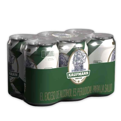 [057063] Cerveza Kaufmann Lata 330Cc 6 Unidades