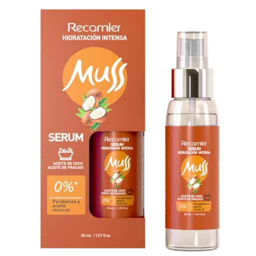 [057080] Tratamiento Capilar Muss Hidratación Intensa Con Aceite Coco Y Pracaxi  30Ml