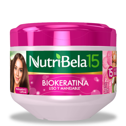 [057114] Tratamiento Nutribela Biokeratina Pote 300Ml