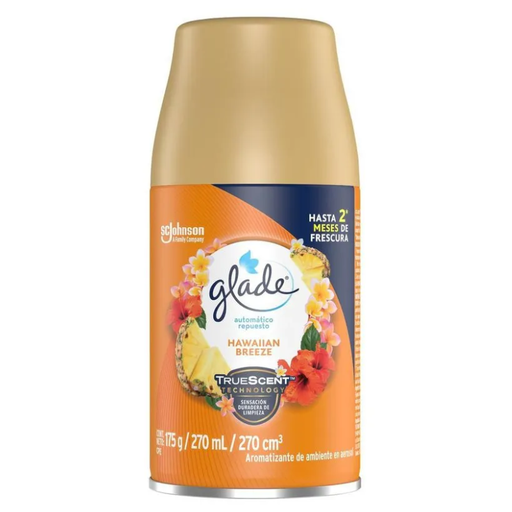 [014159] Ambientador Glade Hawiian Breeze Automático Repuesto Spray 270Ml