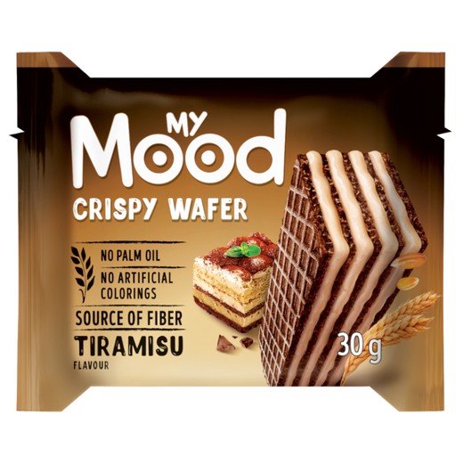 [057147] Galleta My Mood Crispy Wafer Tiramisu  30Gr