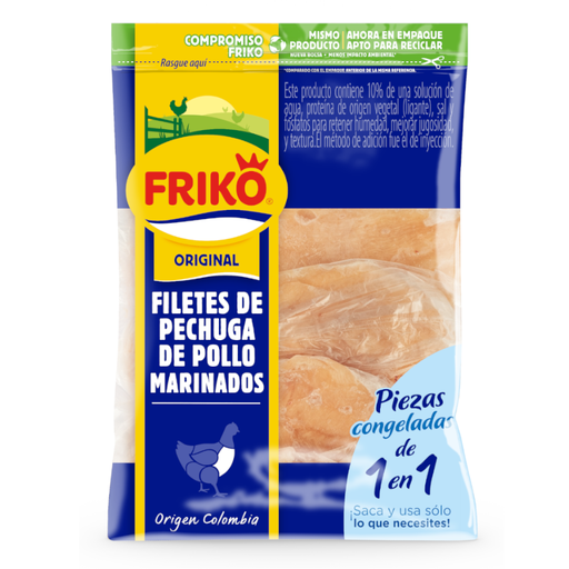 [057150] Filetes Pechuga Friko Marinados (1 Bolsa - 1000Gr Aprox)