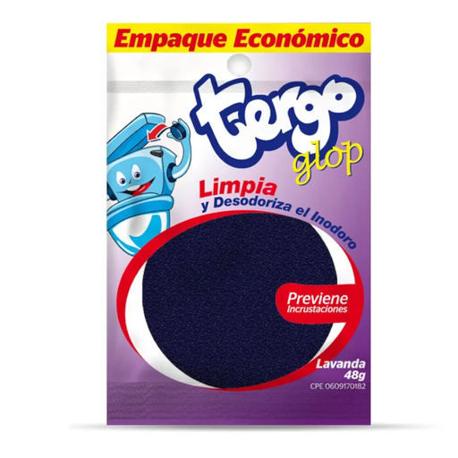 [057177] Limpiador Tergo Glop Lavanda Para Inodoro 48Gr