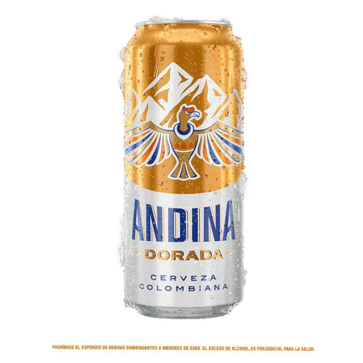 [057020] Cerveza Andina Dorada Lata 473Ml