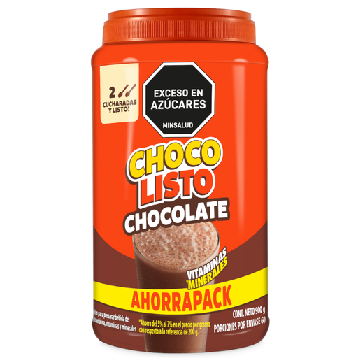 [057210] Chocolisto Tarro 900Gr