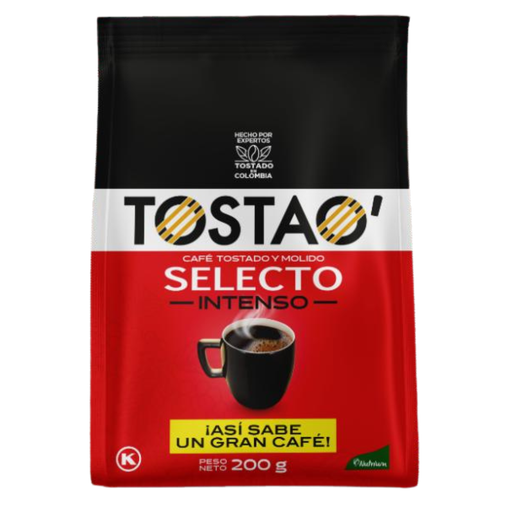 [057216] Café Tostao Molido Selecto Intenso 200Gr