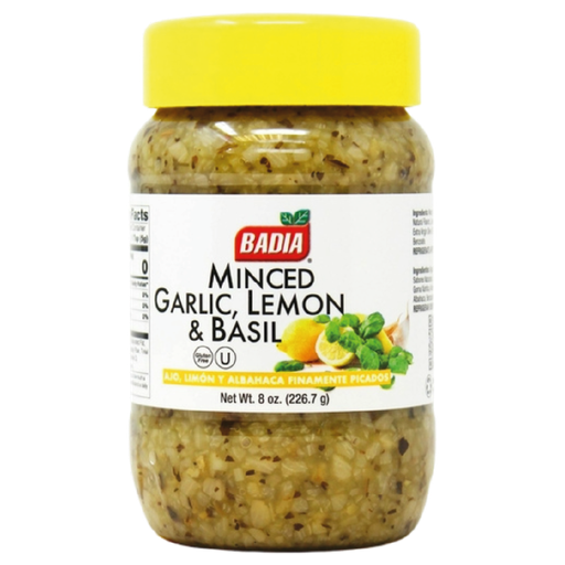 [057227] Ajo Limón Y Albahaca Picados Badia 226.7Gr