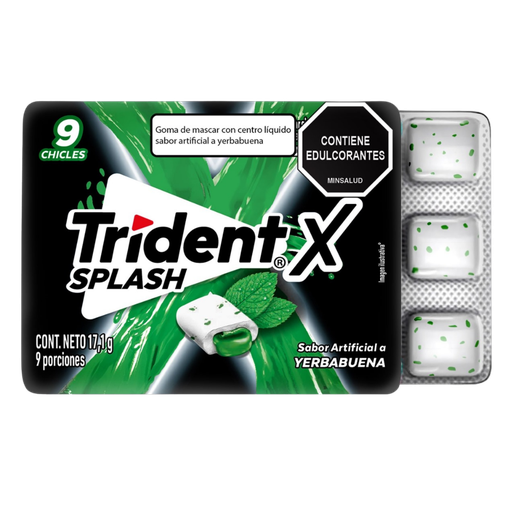 [057229] Trident X Splash Yerbabuena 17.1Gr