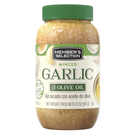[057239] Ajo Picado Aceite De Oliva Members Selection Garlic  907Gr