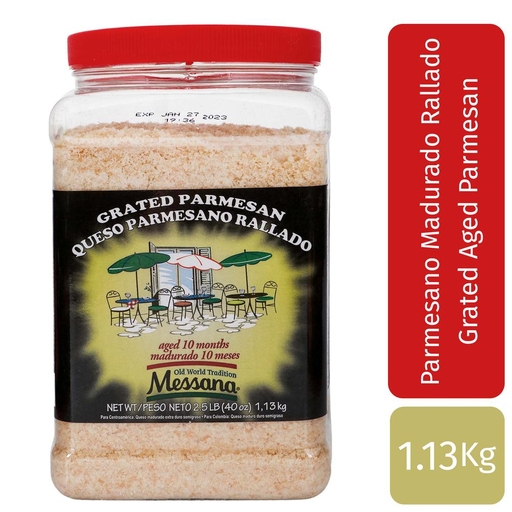 [057241] Queso Parmesano Madurado Rallado Messana 1.13Kg