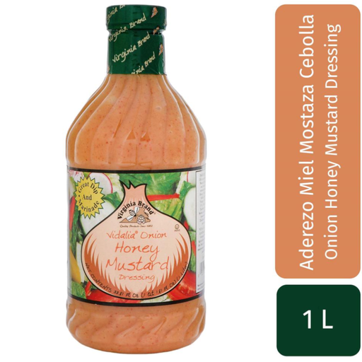 [057263] Aderezo Miel Mostaza Con Cebolla Y Miel Virginia Brand 1L
