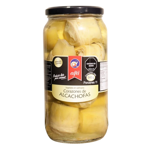 [057276] Corazones De Alcachofas Alfa Frasco 940G