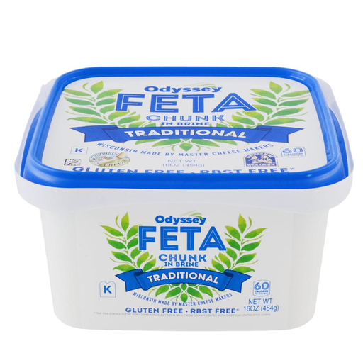 [057304] Queso Feta Salmuera Odyssey 454Gr
