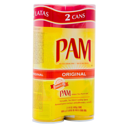 [057313] Aceite Original Pam En Aerosol 2 Unidades 400Gr