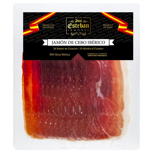 [057319] Jamón De Cebo Ibérico Tajado Don Esteban 200Gr