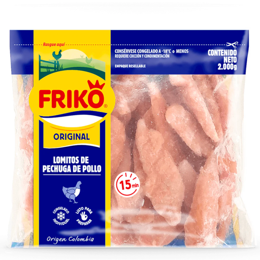 [057341] Lomitos De Pechuga Friko  2000Gr
