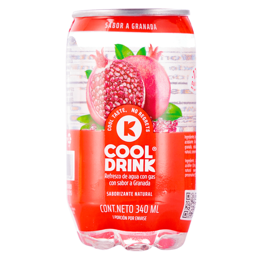 [057366] Agua  Saborizada  Cool Drink Granada 340Ml