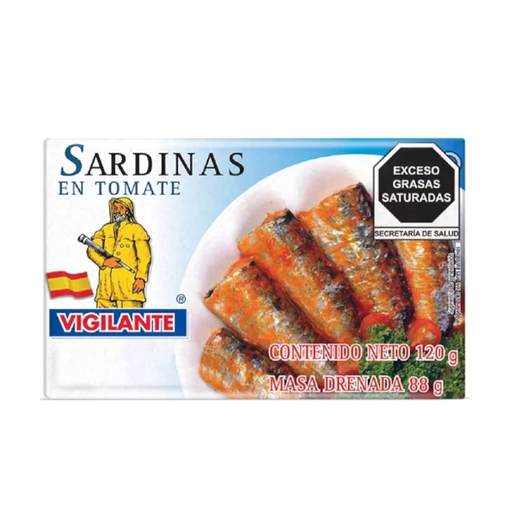 [057373] Sardinas En Salsa De Tomate Vigilante 120Gr