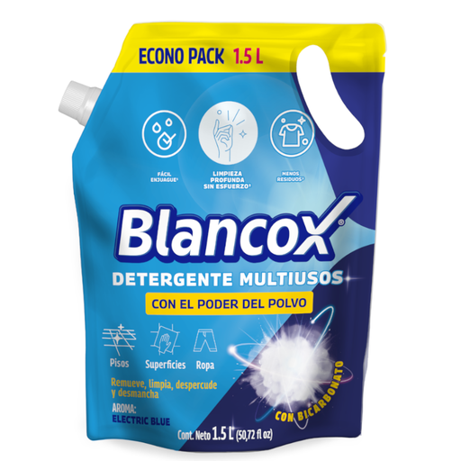 [057361] Detergente Líquido Blancox Electric Blue 1500Ml