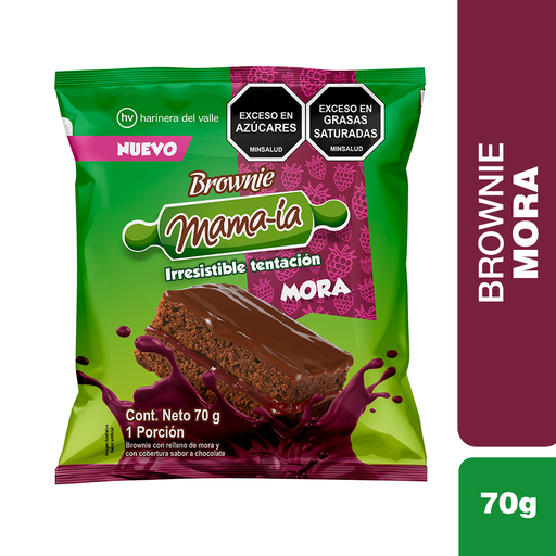 [057364] Brownie Mora Mama-ia 70Gr