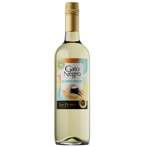[057400] Vino Blanco Dulce Gato Negro Botella 750Ml