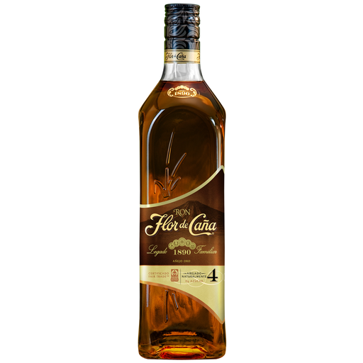 [057421] Ron Flor De Caña Añejo Oro 4 Años 750Ml