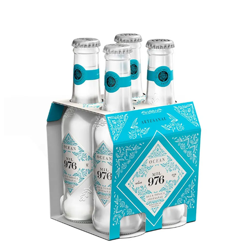 [057426] Agua Tónica  Artesanal Ocean  Mil976 207Ml 4 Unidades