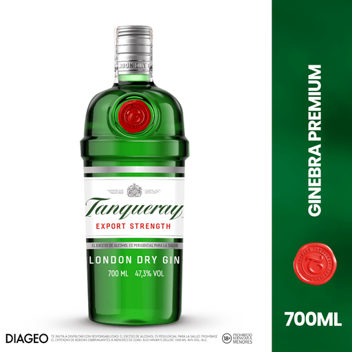 [057439] Ginebra Tanqueray London Dry Gin 700Ml