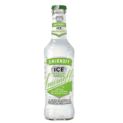 [057443] Smirnoff Ice Green Aple Botella 275Ml
