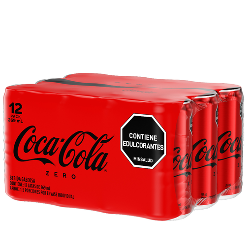 [057451] Coca Cola Zero Lata 269Ml 12 Unidades